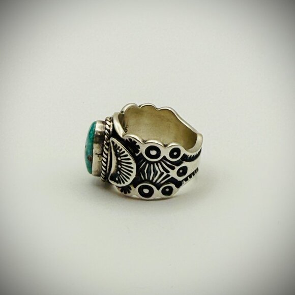 Sunshine Reeves Turquoise Ring – Sterling, 15g - Picture 4 of 5